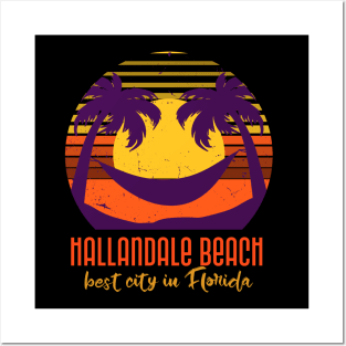 Hallandale Beach Best City In Florida Posters and Art